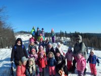 Kulig Przełęczą Kubalonki